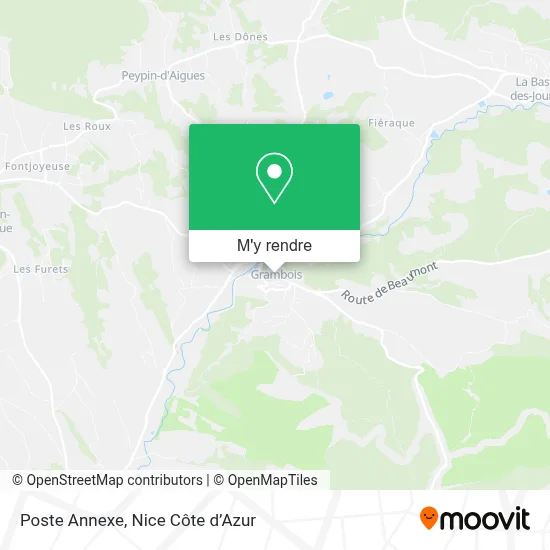 Poste Annexe plan