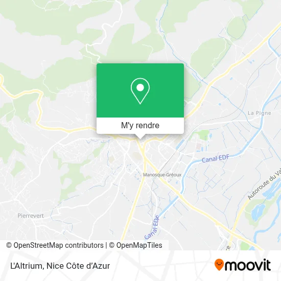 L'Altrium plan