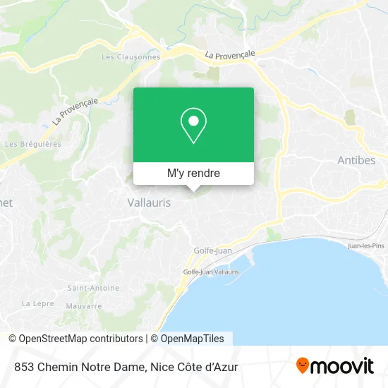 853 Chemin Notre Dame plan