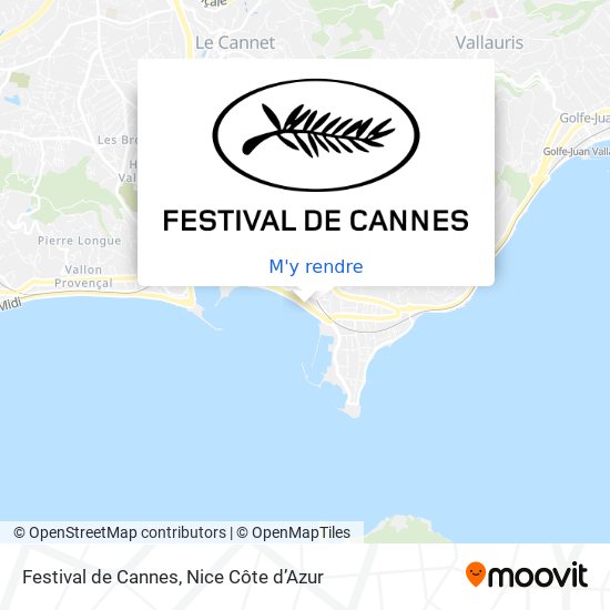 Festival de Cannes plan