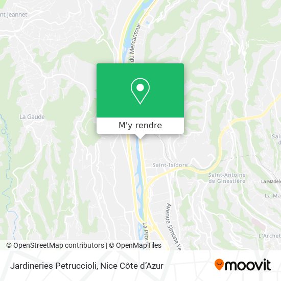 Jardineries Petruccioli plan