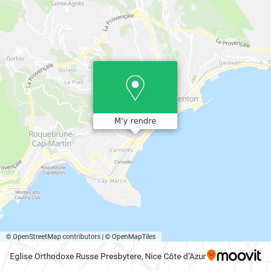 Eglise Orthodoxe Russe Presbytere plan