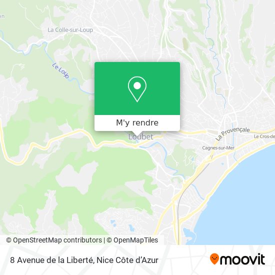 8 Avenue de la Liberté plan