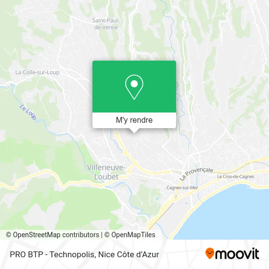 PRO BTP - Technopolis plan