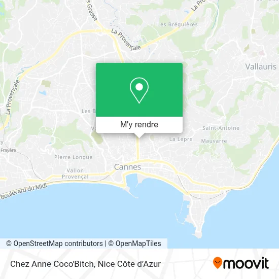 Chez Anne Coco'Bitch plan