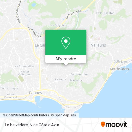 Le belvédère plan