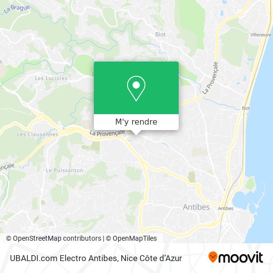 UBALDI.com Electro Antibes plan