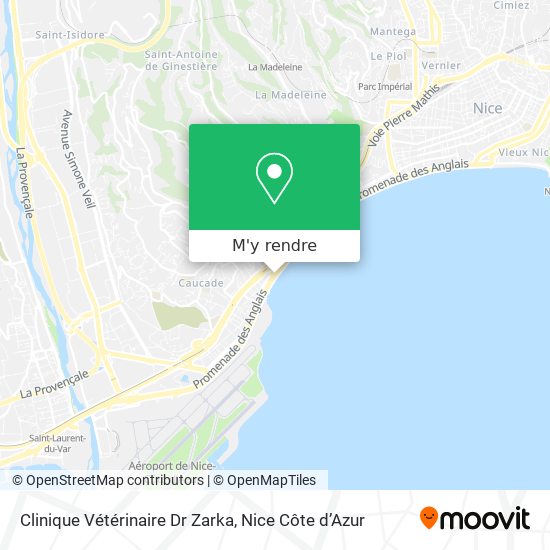 Clinique Vétérinaire Dr Zarka plan
