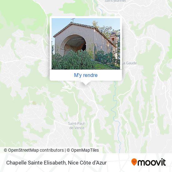 Chapelle Sainte Elisabeth plan