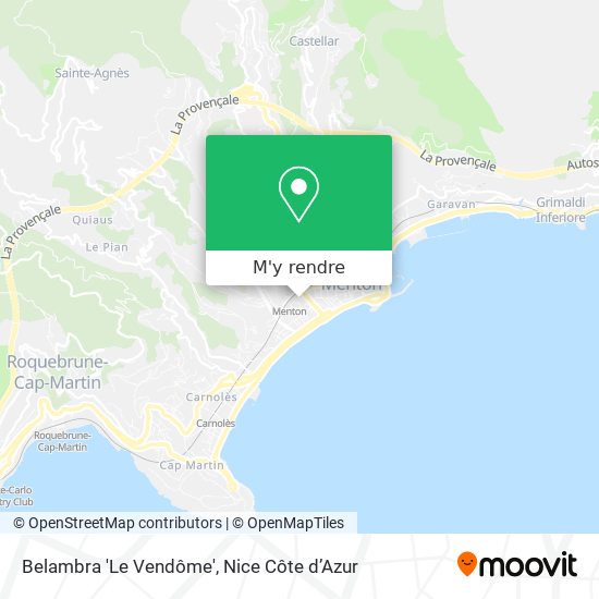 Belambra 'Le Vendôme' plan