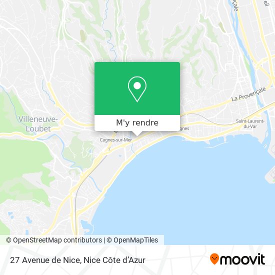 27 Avenue de Nice plan