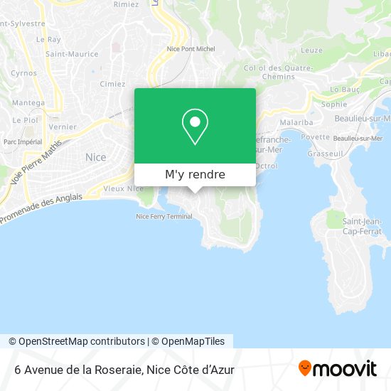 6 Avenue de la Roseraie plan