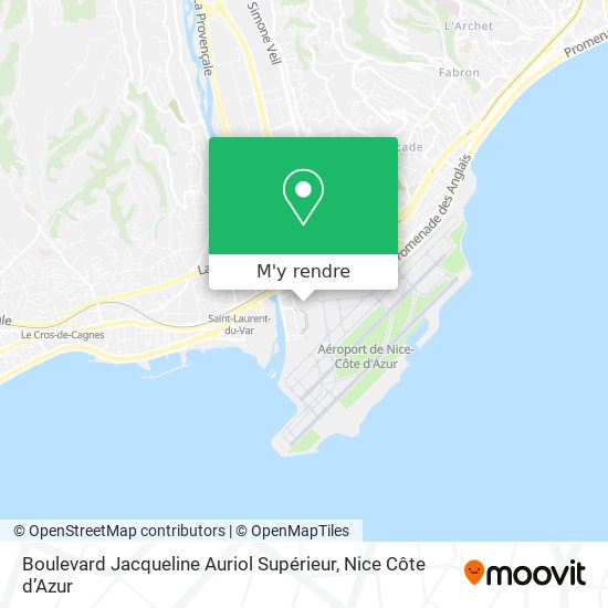 Boulevard Jacqueline Auriol Supérieur plan