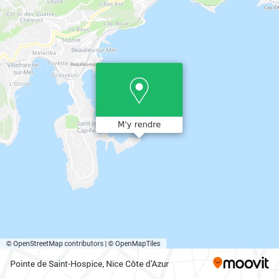Pointe de Saint-Hospice plan