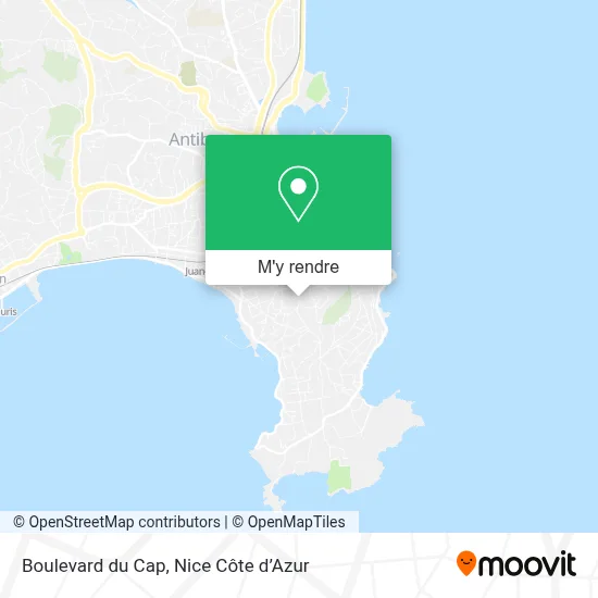 Boulevard du Cap plan