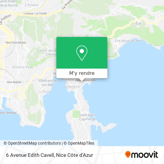 6 Avenue Edith Cavell plan