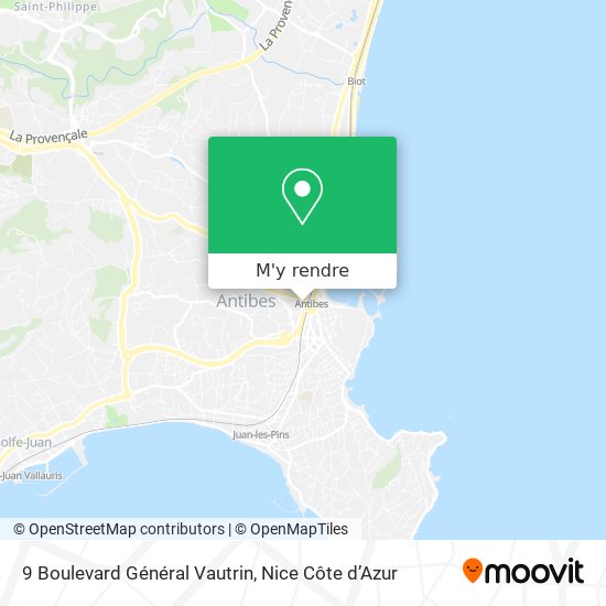 9 Boulevard Général Vautrin plan