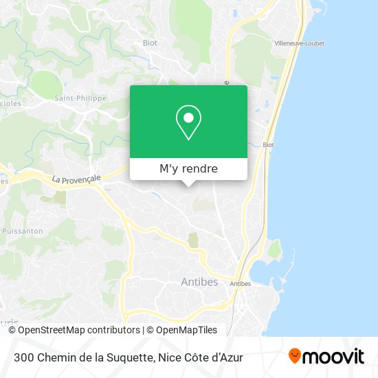 300 Chemin de la Suquette plan