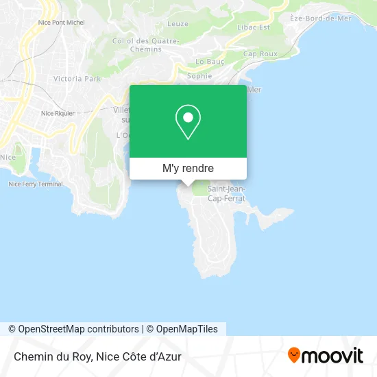 Chemin du Roy plan
