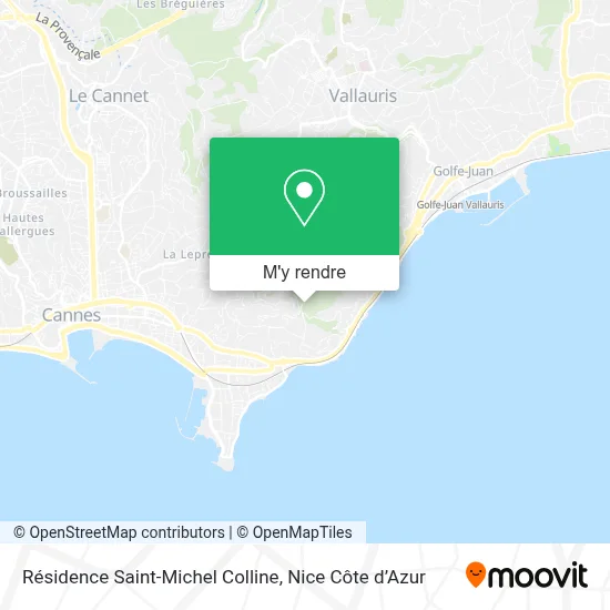 Résidence Saint-Michel Colline plan