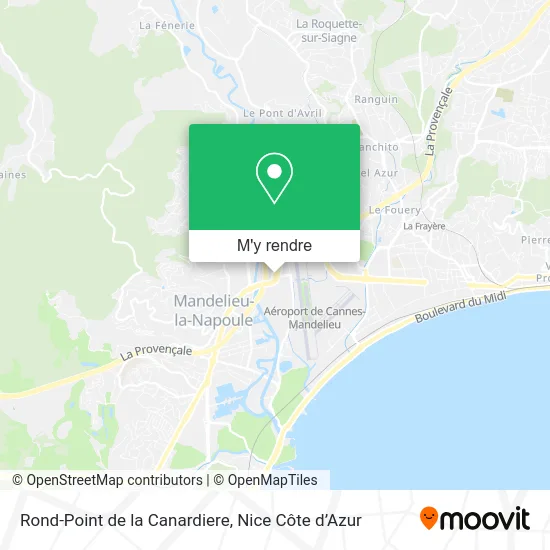 Rond-Point de la Canardiere plan