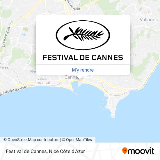 Festival de Cannes plan