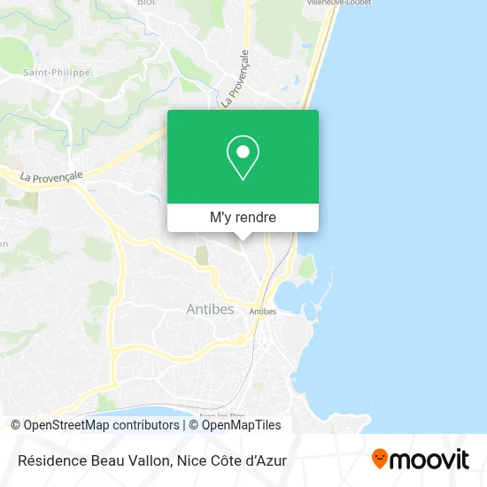 Résidence Beau Vallon plan