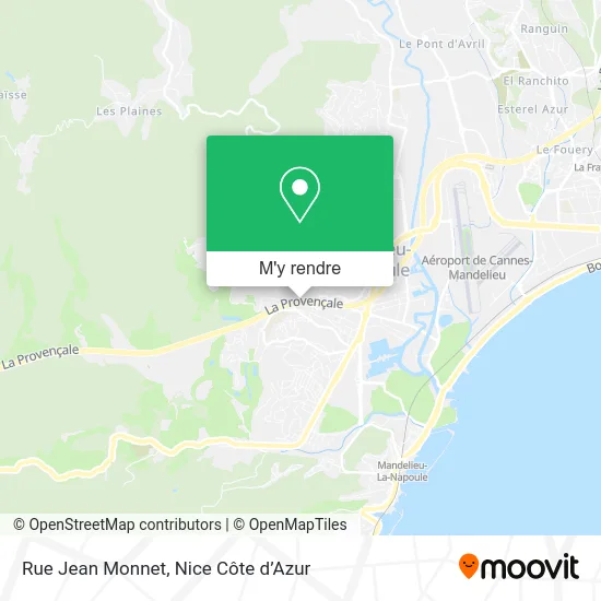 Rue Jean Monnet plan