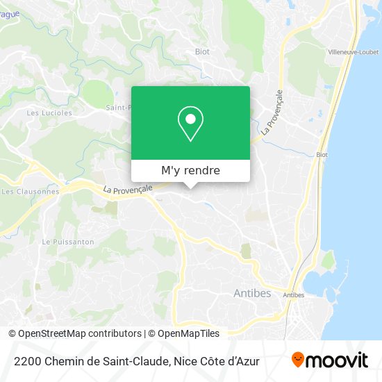 2200 Chemin de Saint-Claude plan