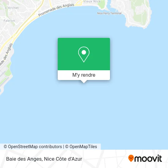 Baie des Anges plan