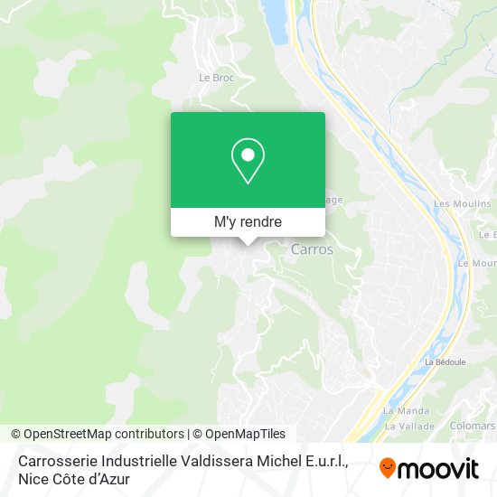 Carrosserie Industrielle Valdissera Michel E.u.r.l. plan