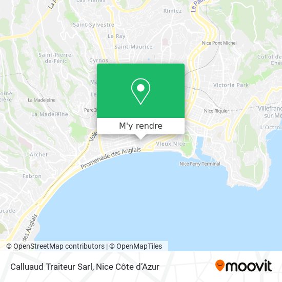 Calluaud Traiteur Sarl plan