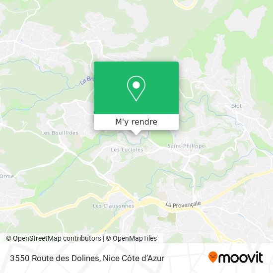 3550 Route des Dolines plan