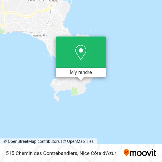 515 Chemin des Contrebandiers plan