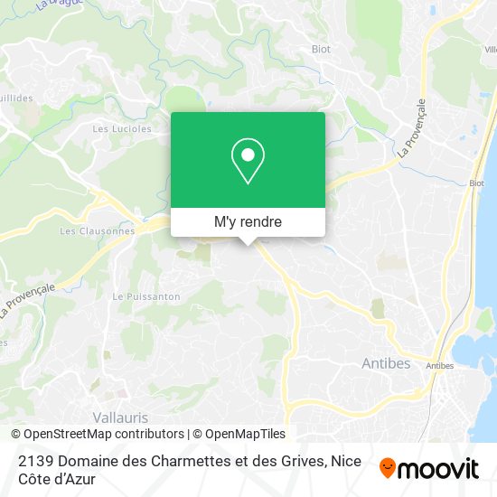 2139 Domaine des Charmettes et des Grives plan