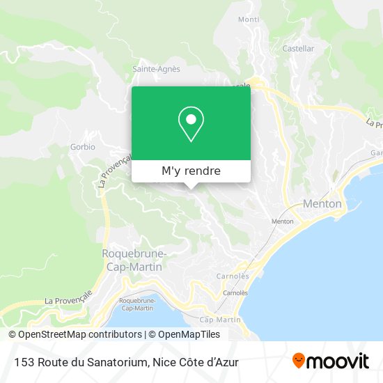 153 Route du Sanatorium plan