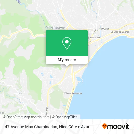 47 Avenue Max Chaminadas plan