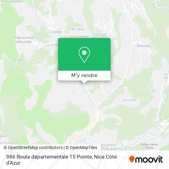 986 Route départementale 15 Pointe plan