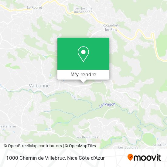 1000 Chemin de Villebruc plan