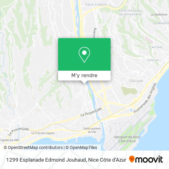 1299 Esplanade Edmond Jouhaud plan