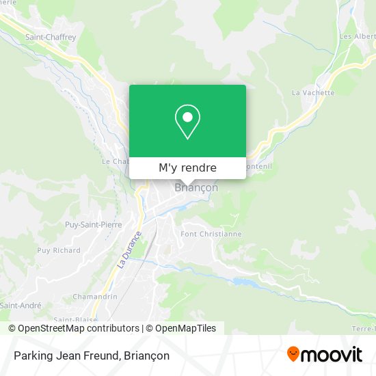 Parking Jean Freund plan