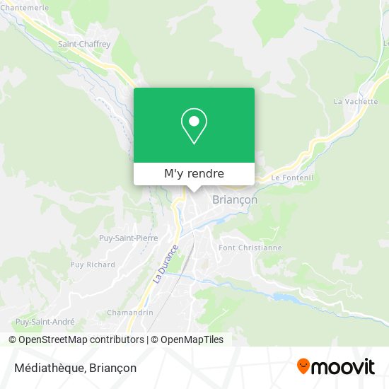 Médiathèque plan