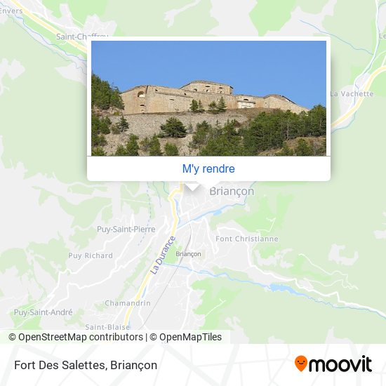 Fort Des Salettes plan