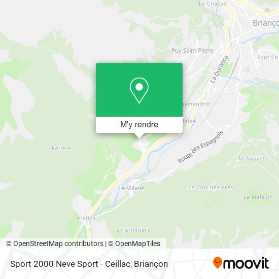 Sport 2000 Neve Sport - Ceillac plan