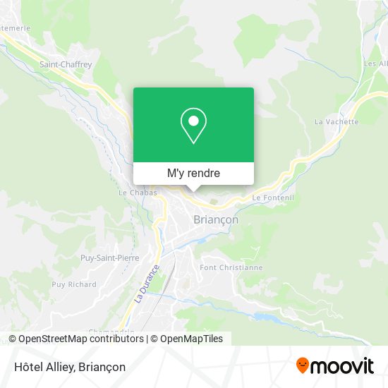 Hôtel Alliey plan