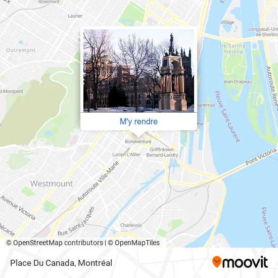 Place Du Canada plan