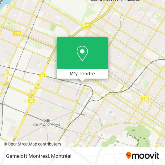 Gameloft Montreal plan