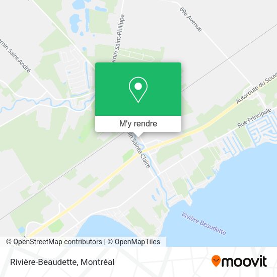 Rivière-Beaudette plan