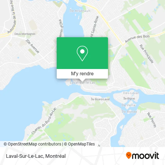Laval-Sur-Le-Lac plan