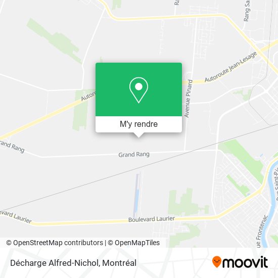 Décharge Alfred-Nichol plan